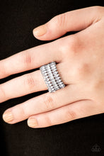 Load image into Gallery viewer, Paparazzi Accessories - Treasury Fund - White Ring

