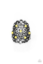 Load image into Gallery viewer, Floral Fancies - Yellow Paparazzi Accessories
