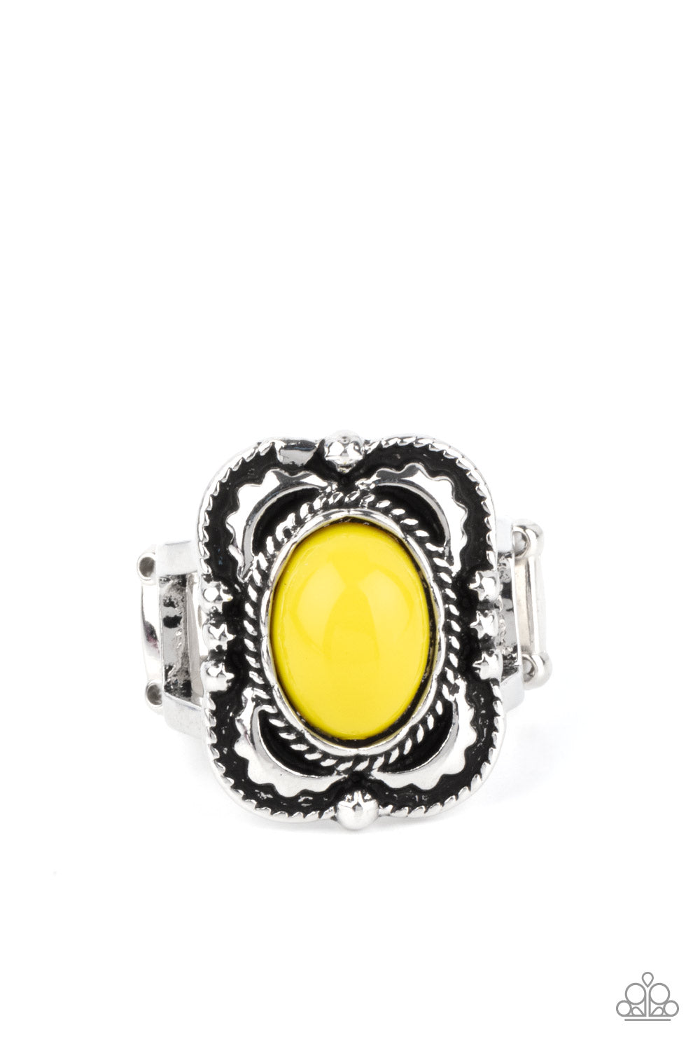 Vivaciously Vibrant - Yellow Paparazzi Accessories